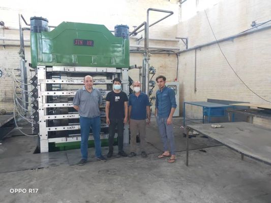 36 بوصة 1350T EVA PE EPDM SBR آلة الصحافة الرغوة