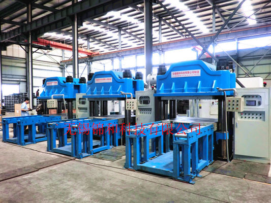 4 أعمدة المطاط الهيدروليكي ضغط صب الصب 2000x2000mm لوحة التدفئة
