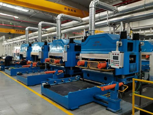 ضغط صناعة المطاط الهيدروليكية الصحافة 800mm المسافة الصفيحة تسخين زيت ساخن