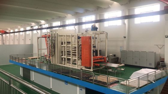 ضغط متعدد الطبقات 500T - 10000T ضغط الحرارة الهيدروليكية